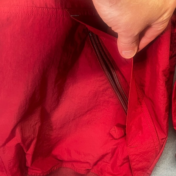 Nike Windrunner Vintage 90s Windbreaker Mens L Alabama Crimson Burgundy 80s 1480 - Picture 4 of 8